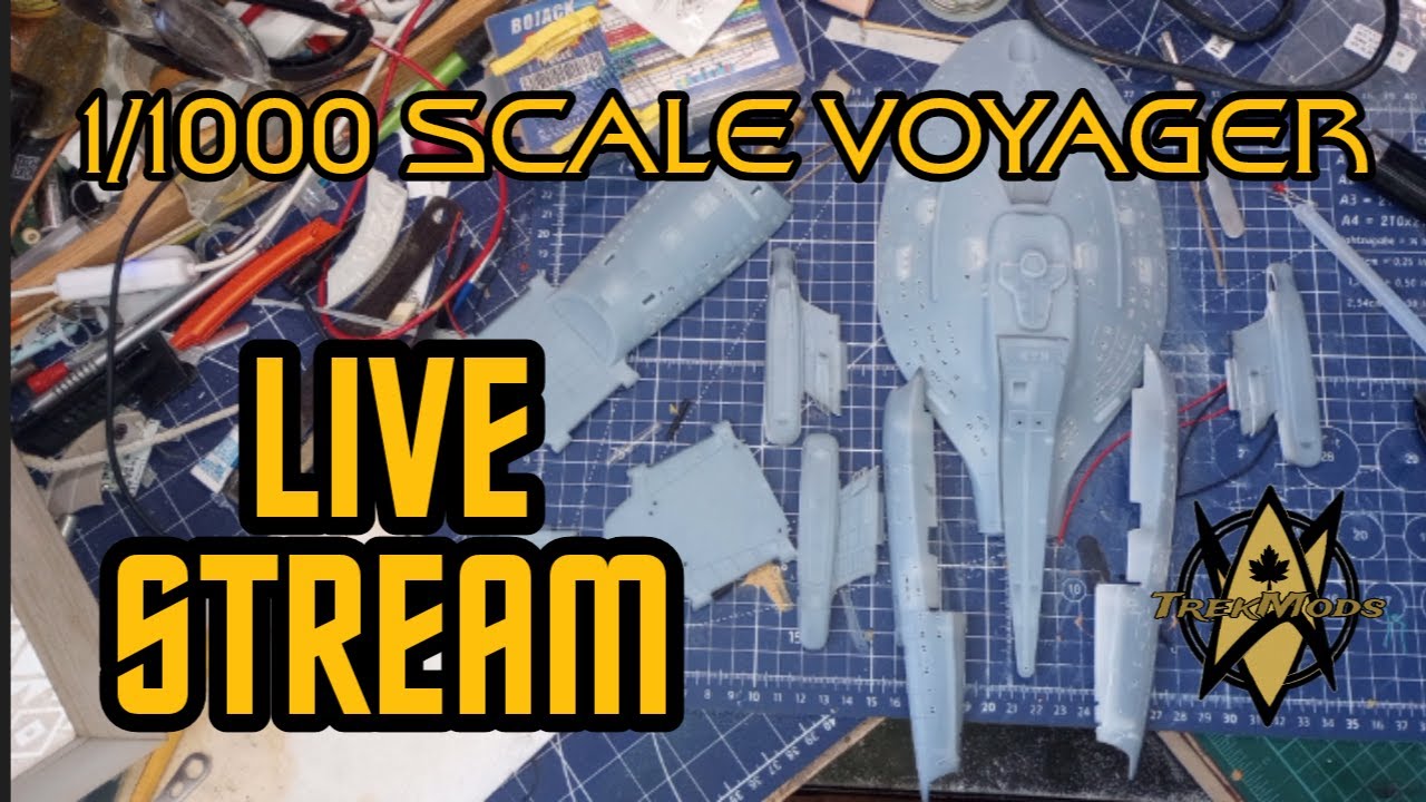 1/1000 scale Voyager. With no refits; .. yet.