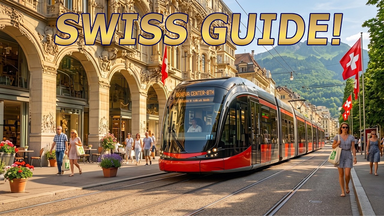 Switzerland Road Trip 🇨🇭 Geneva to Lugano – Chillon, Vevey & Bern
