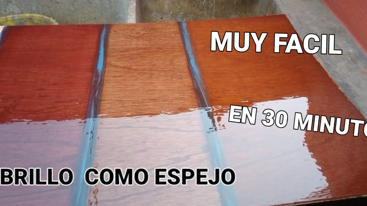 APRENDE A DAR BRILLO COMO ESPEJO CON BROCHA MUY FACIL ( EN MENOS DE 30 MINUTOS ) ..👌