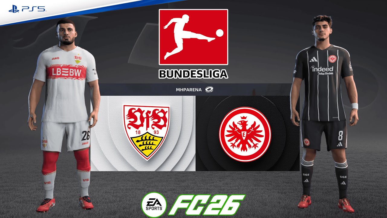 VfB Stuttgart v Eintracht Frankfurt | Bundesliga 25/26 Matchday 17 | Full Match | FC 26 - PS5™[4K]