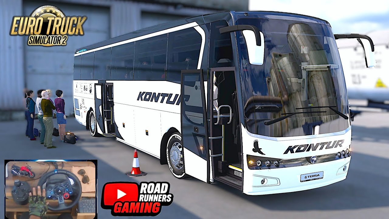 Smooth Ride Temsa Safir VIP | ProMods 2.71 | Ets2 1.51 Bus | Euro Truck Simulator 2 | Logitech g29