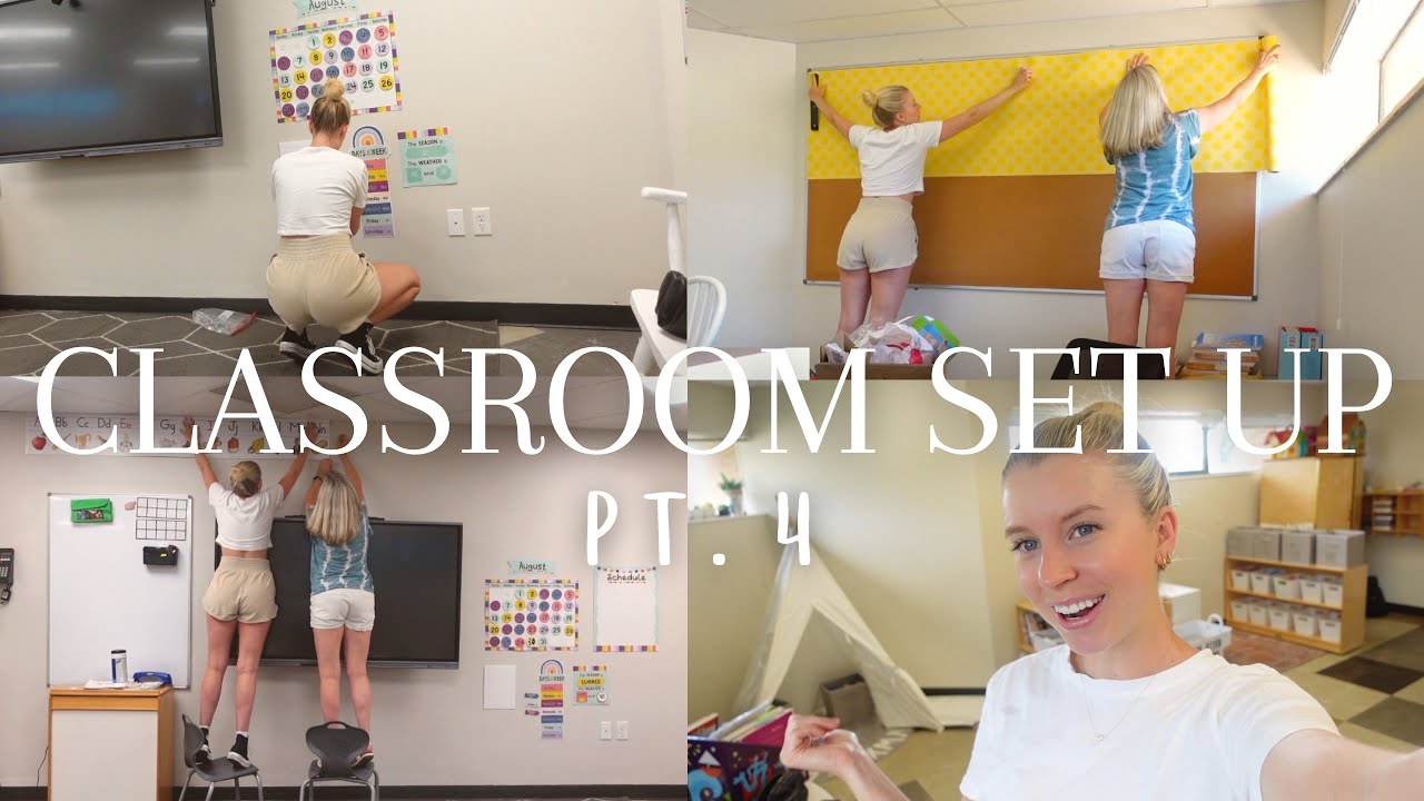 SET UP DAY 4: we worked for over six hours 🥵 + the biggest transformation yet!!
