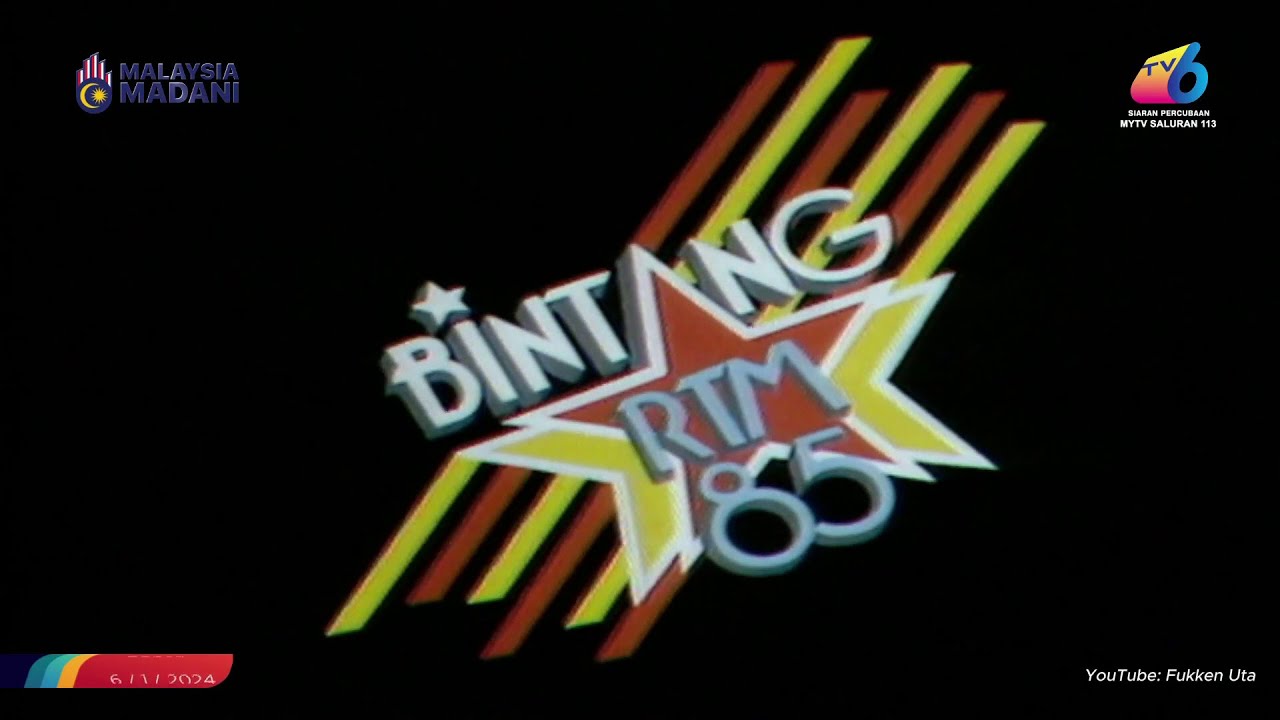 RTM TV6 HD Rebroadcast: Bintang RTM 1985