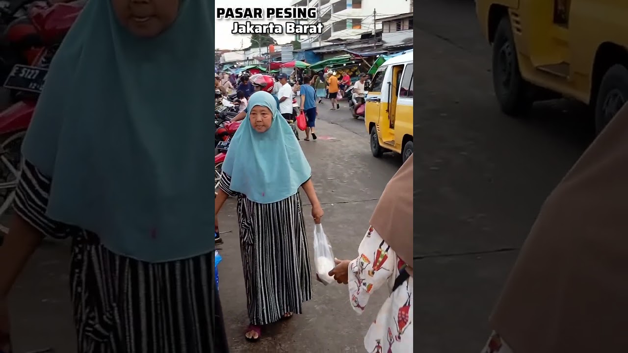Situasi Terkini Pasar Pagi PESING KONENG kedoya Utara Jakarta Barat Hari Selasa Tgl 3 February 2026