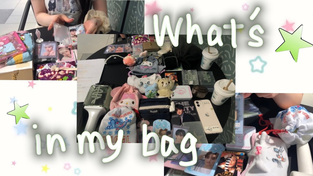 【what’s in my bag？】★왓츠인마이백★ オタクのバッグの中身紹介/NCTzen /시즈니