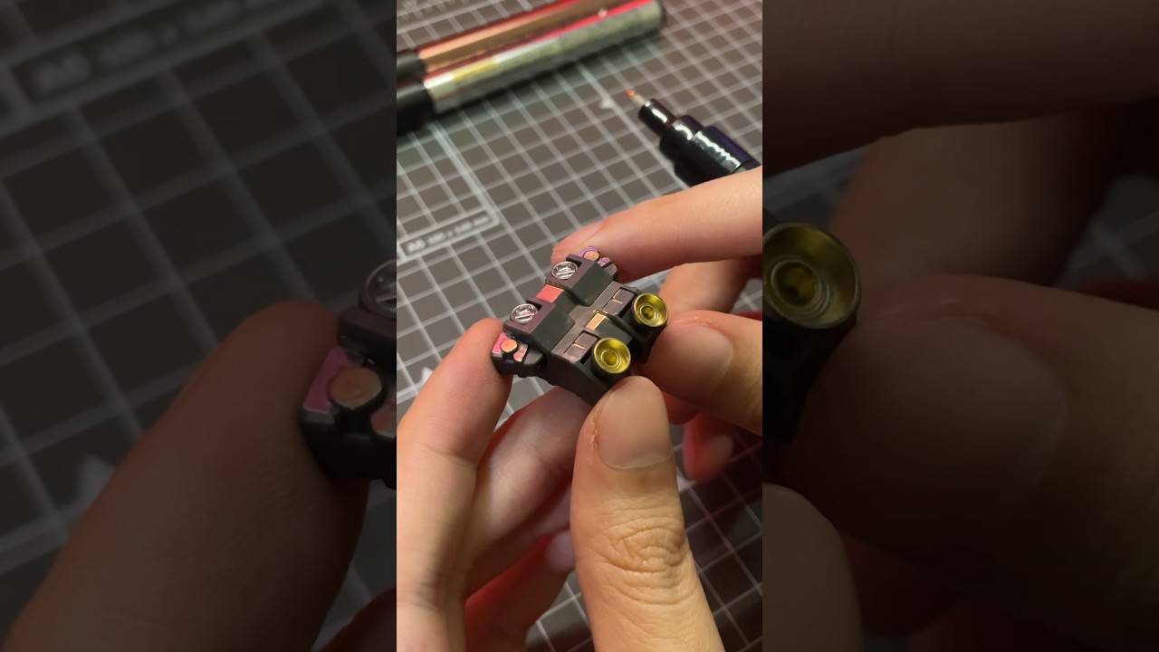 stedi metallic gundam marker ,this is so nice. 😲 👍#gundam #gunpla