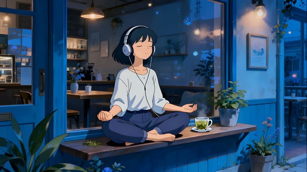 Night Paris LoFi 🌙 Cozy Study Music & Relaxing Sounds