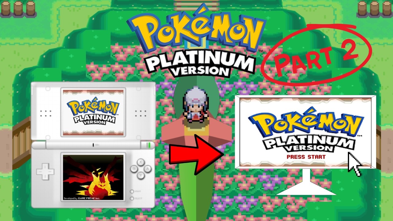 Pok&eacute;mon Platinum PC Port Playthrough: Eterna City Gym (No Commentary)
