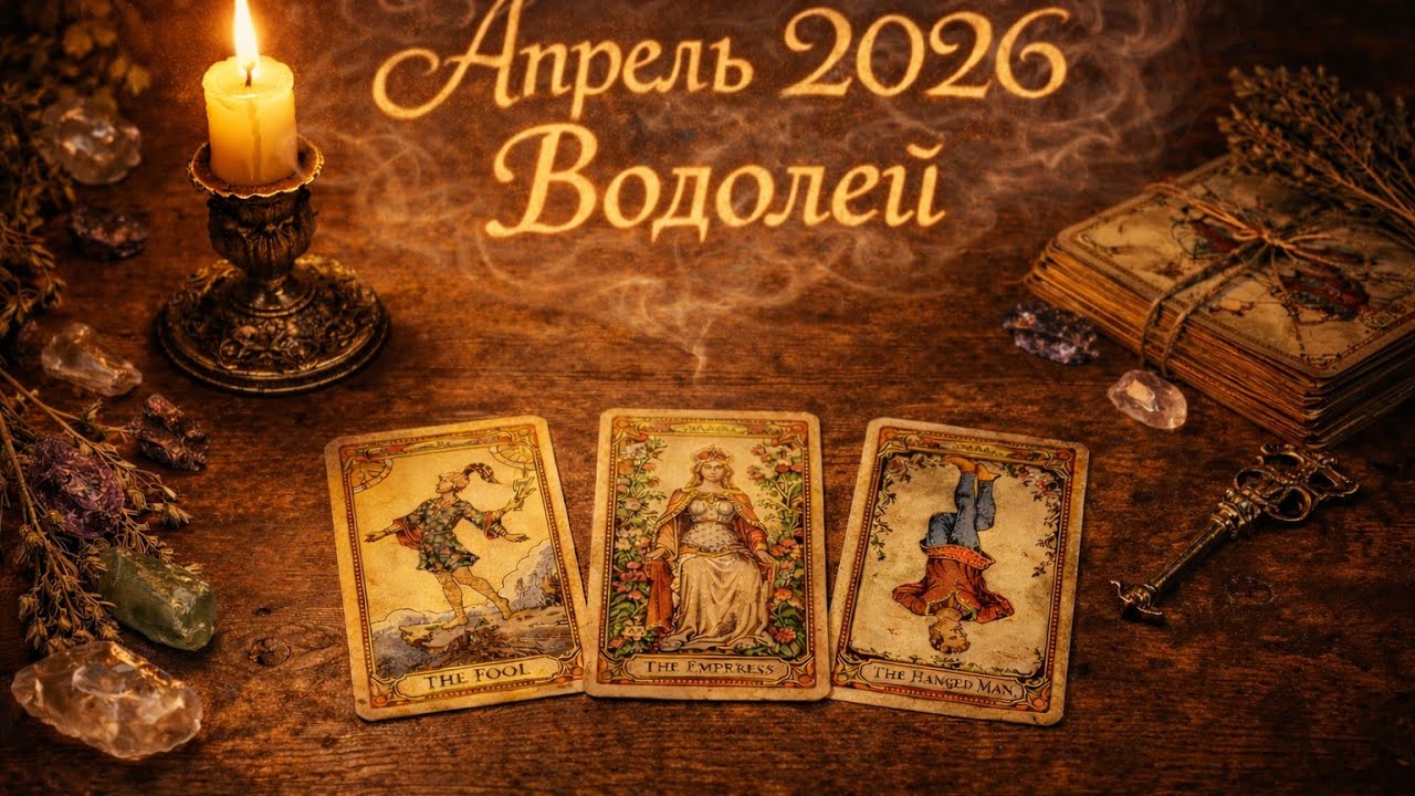 # ♒ ВОДОЛЕЙ ТАРО-ПРОГНОЗ АПРЕЛЬ 2026. #Работа. Деньги. #Личная жизнь. Совет. Гадание на картах Таро
