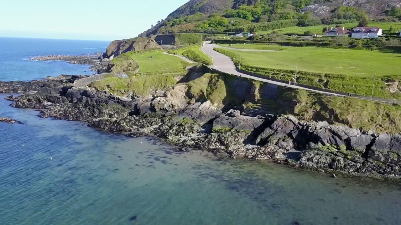 Bray Beach, Co. Wicklow, Ireland - May 2017