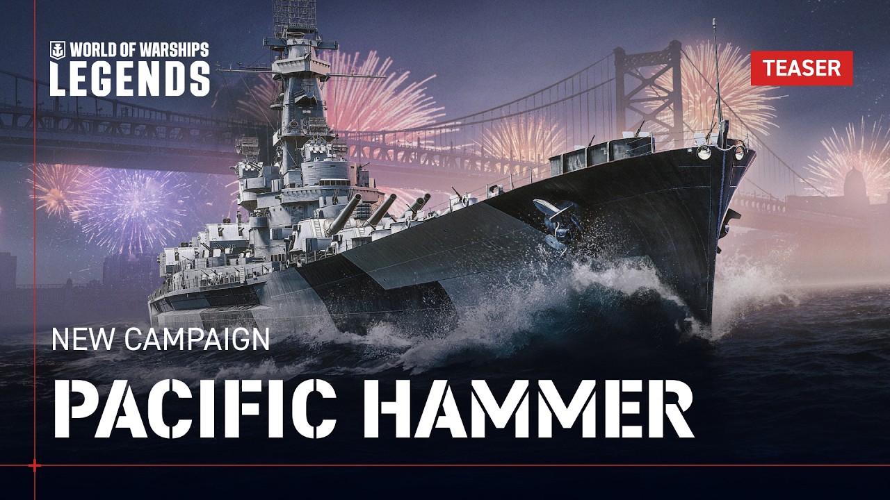 Молот Тихого океана | New Campaign Teaser for World of Warships: Legends