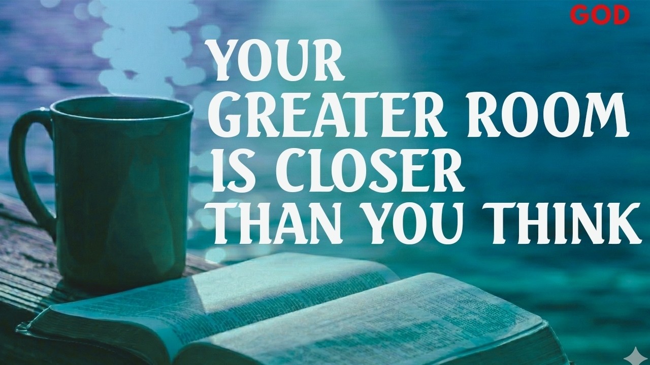 ✨ God Has the Answer You’ve Been Waiting For — A Greater Room Is Near | Daily Devotional