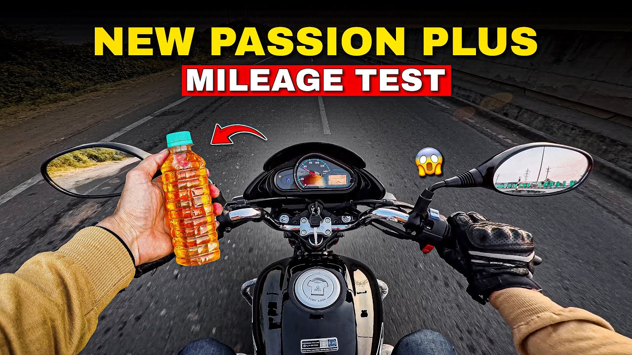 New Passion Plus Mileage test 😍 | Shocking Result 😱|