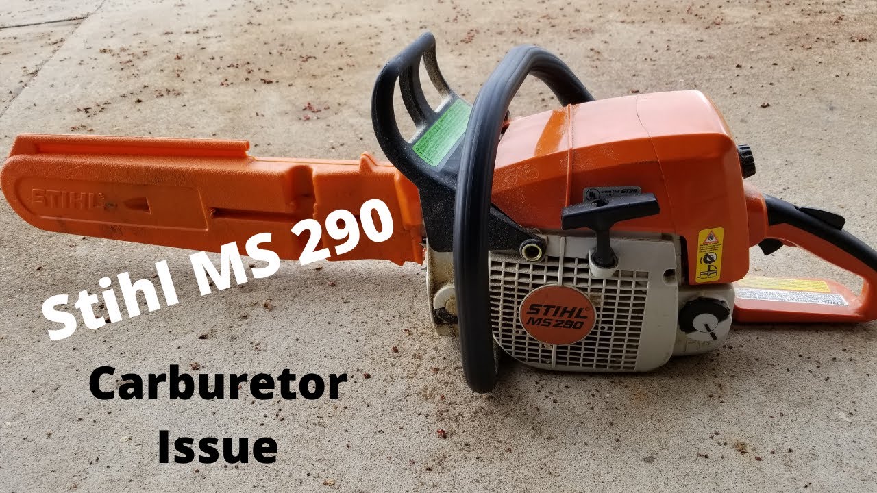 Stihl MS 290 Carb issue