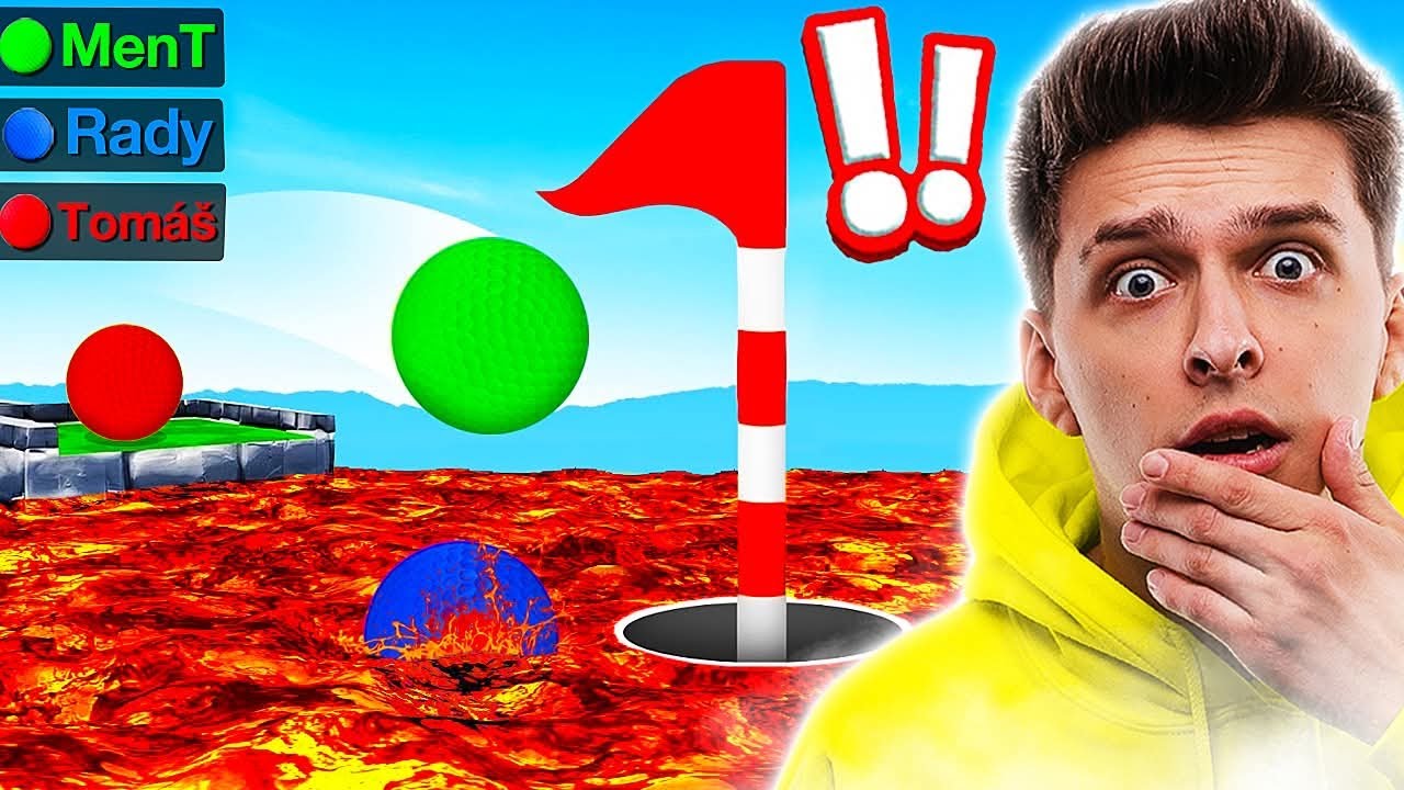 HOLE IN ONE NEBO PEKLO! GOLF w/ @tomaskolacgaming @RadekHradek