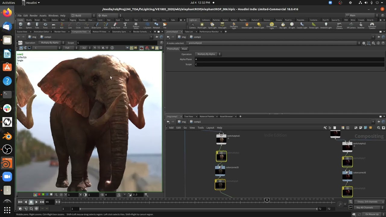 Houdini Quick Tip: COPs and managing alpha channels