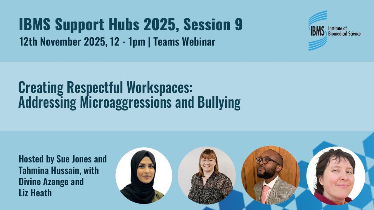 IBMS Support Hub November 2025