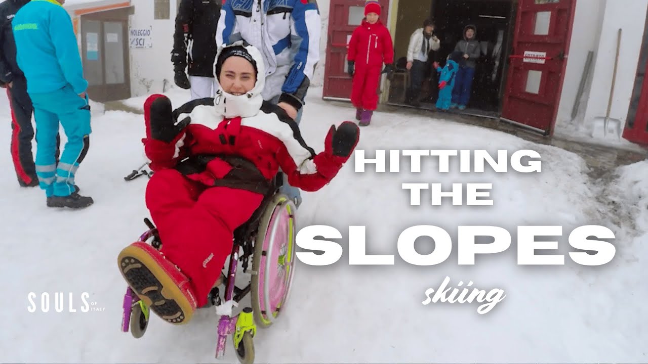 Skiing without limits: from wheelchair to the slopes Alessia's fearlessness