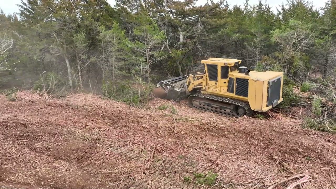 Tigercat 480 Drone Shots