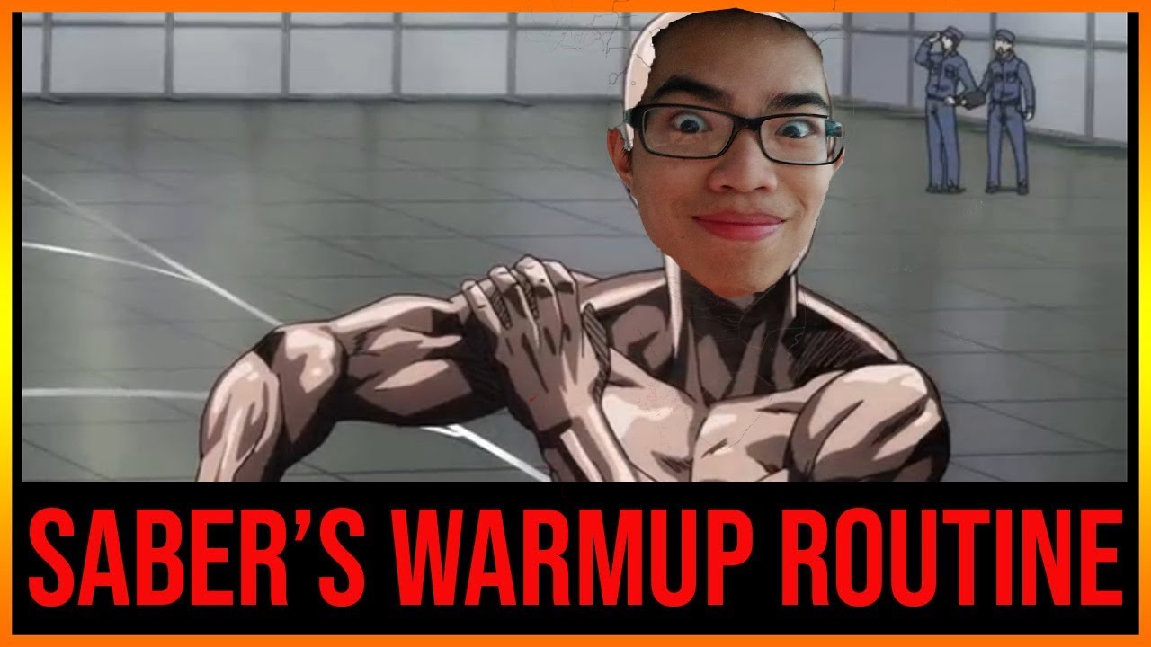 Saber's Warmup Routine