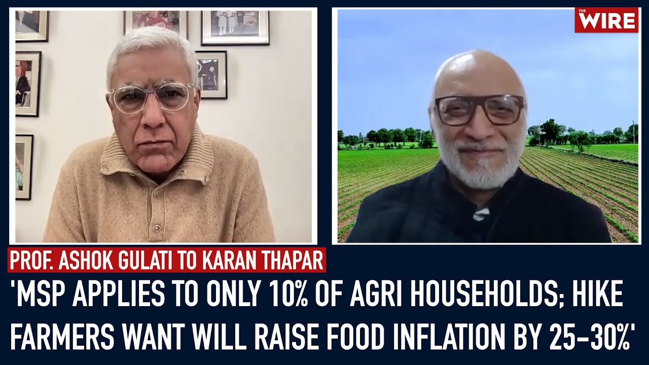 'MSP Applies to Only 10% of Agri Households; Hike Farmers Want Will Raise Food Inflation By 25-30%'