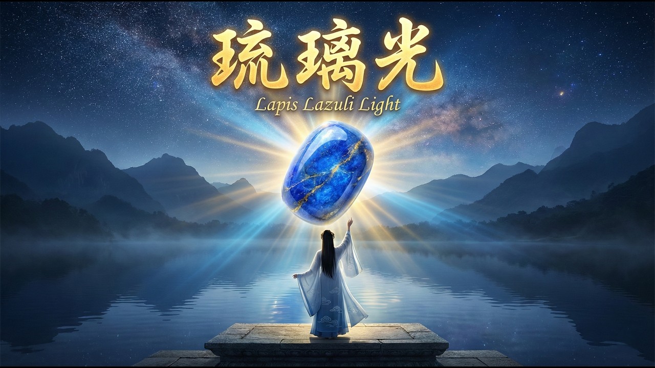 【琉璃光】藥師佛療癒之歌 💧 消除病痛 淨化焦慮 | Lapis Lazuli Light - Medicine Buddha Healing Song | 432Hz 深度放鬆 Deep Sleep