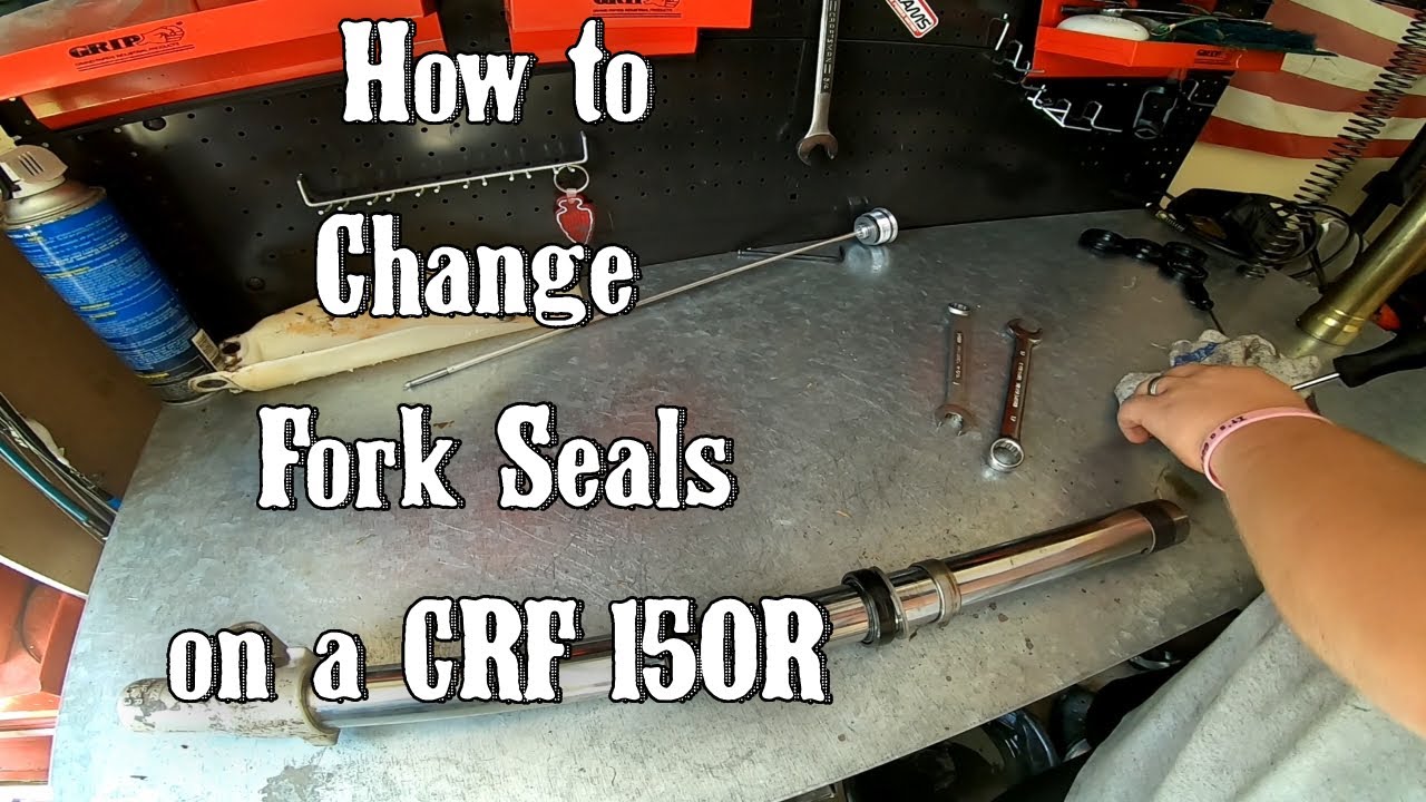 How to change Fork Seals on a 2014 CRF 150R