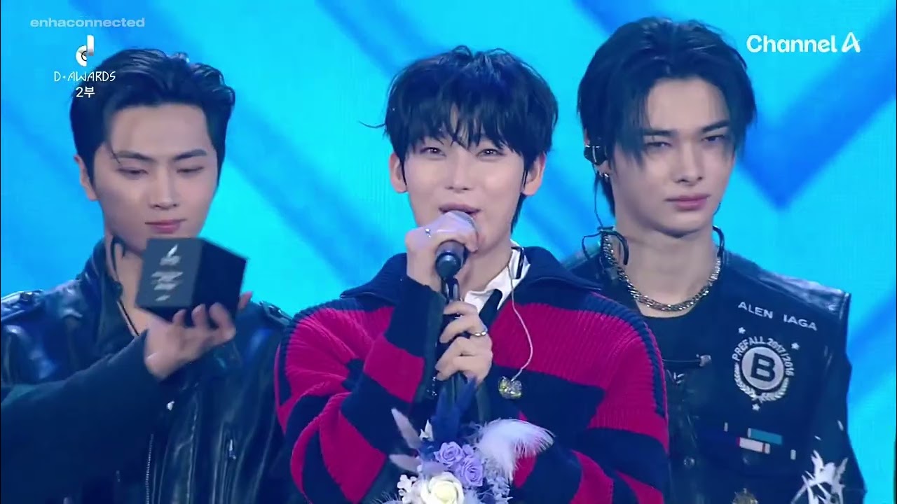 [ENG] 250222 ENHYPEN @ D Awards Acceptance Speeches Cut