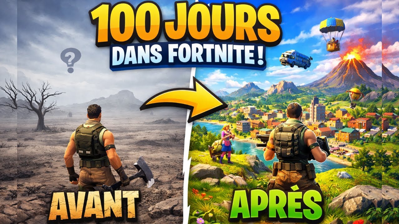 100 jours dans le créatif Fortnite?!?