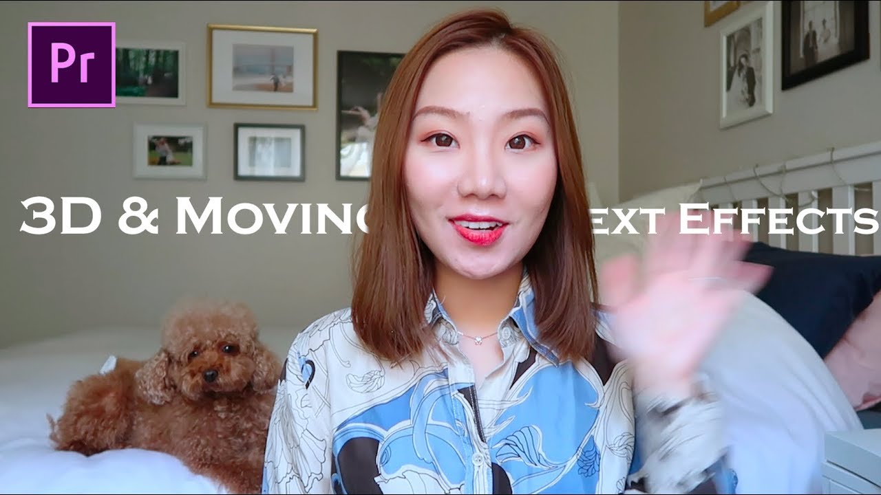 PR Tutorial | 用Premiere制作3D运动字幕 | 几种超简单的字幕做法