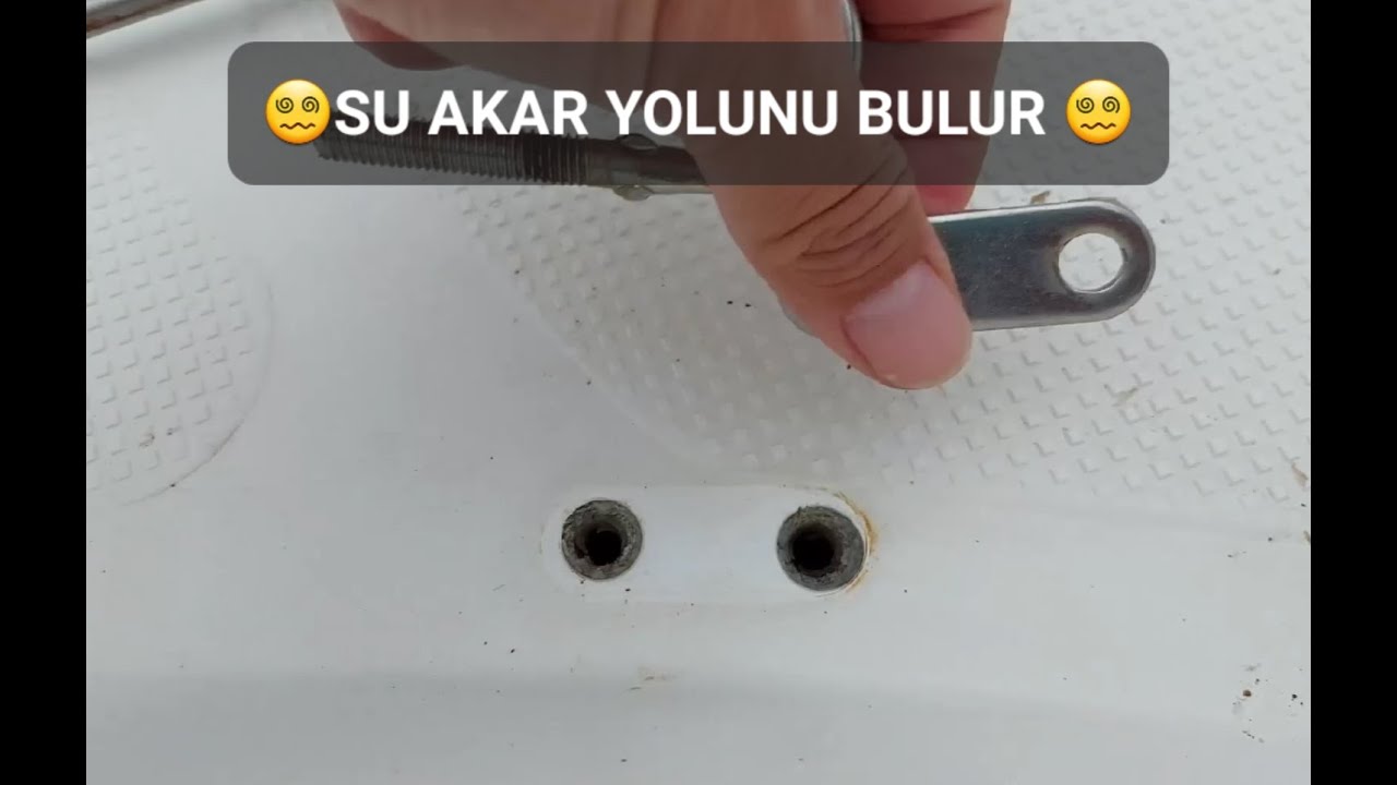 TEKNE İÇİNE SU SIZAN YERLERİN ONARIMI
