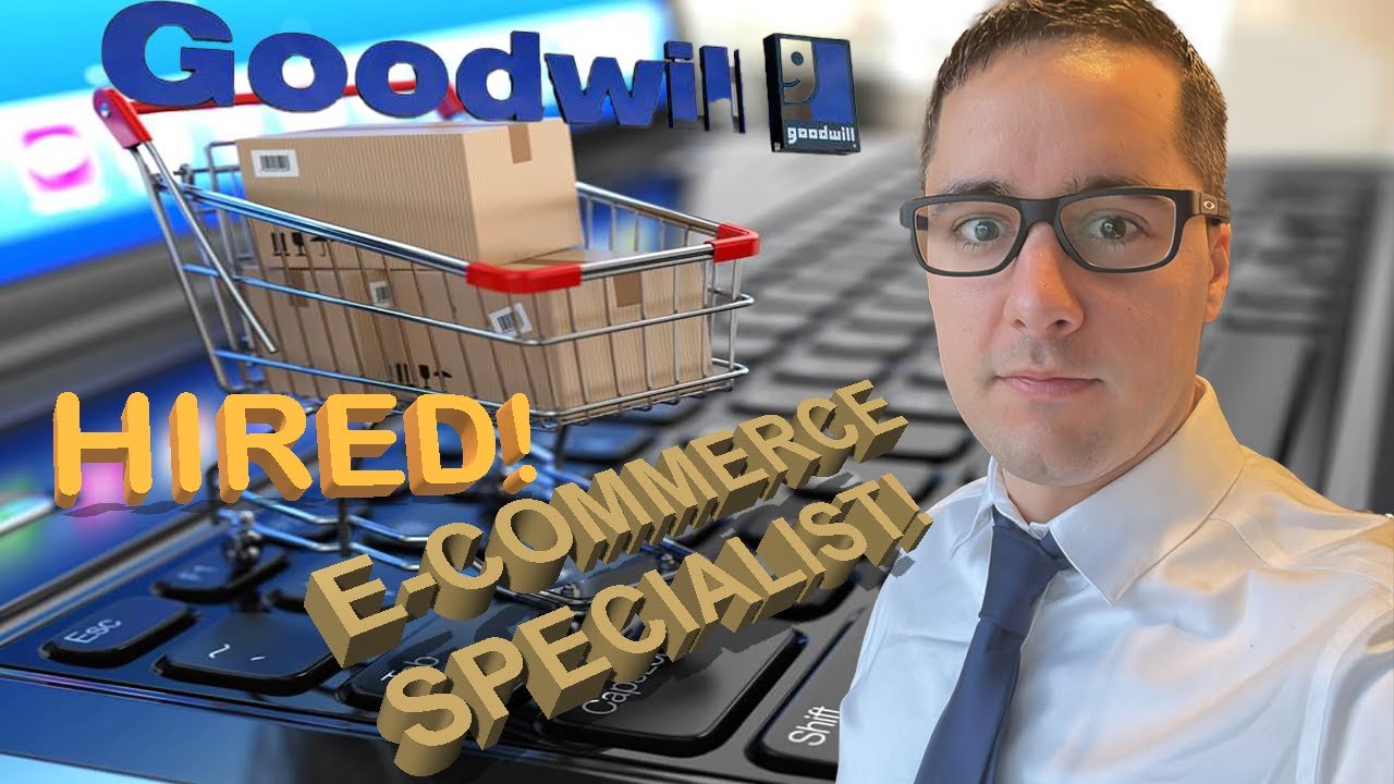 I did it ! Hired as E-commerce Specialist At Goodwill!