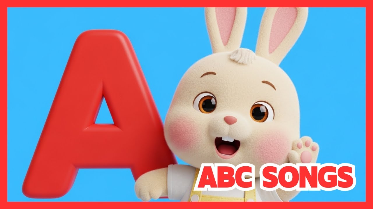 ABC Alphabet Song 🐰🎵 | Fun Letter Sounds with Baby Bunny