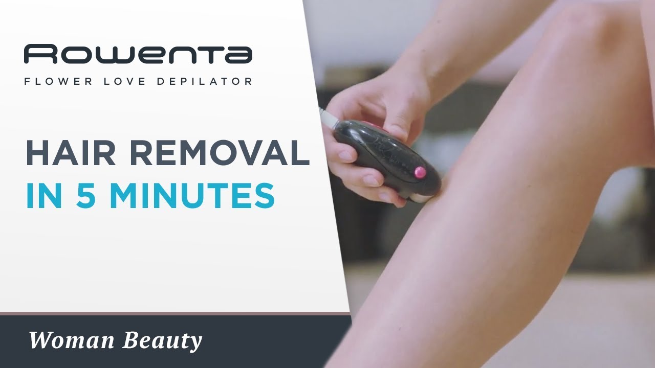 Pain-free hair removal in 5 minutes | FLOWER LOVE DEPILATOR | Rowenta