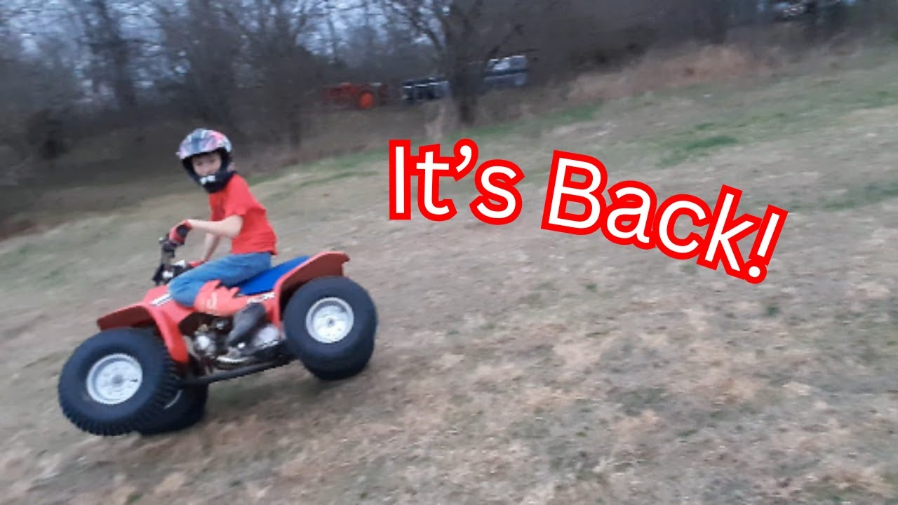RESTORING My FORGOTTEN 1986 Honda Fourtrax!