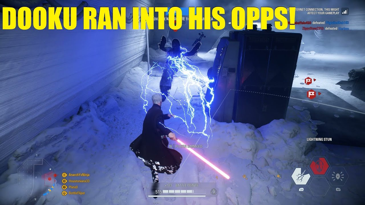 Дуку пробирается сквозь своих противников! - Star Wars Battlefront 2