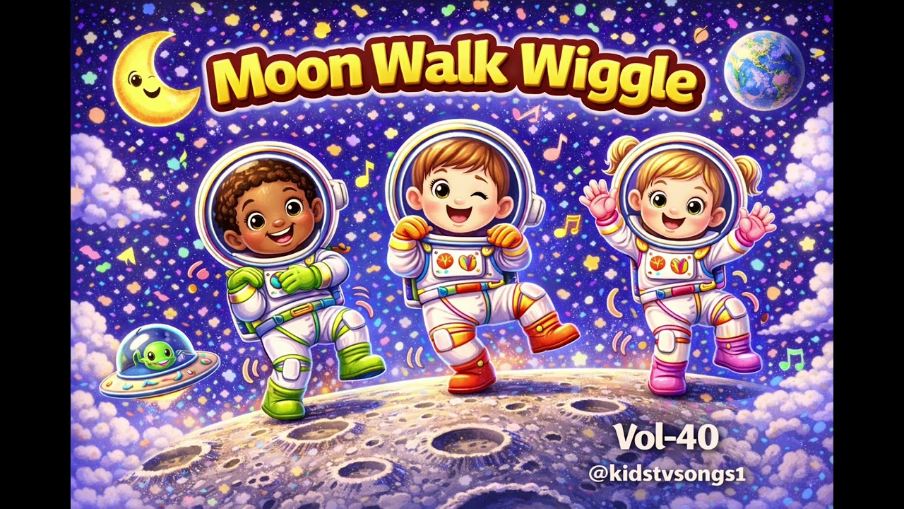 🔟 Moon Walk Wiggle 🌙