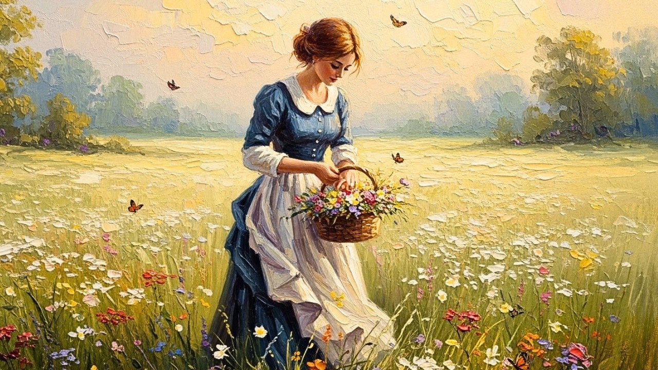 Visual Poems | Spring Dreams in the Style of Monet | Relaxing Classical Piano
