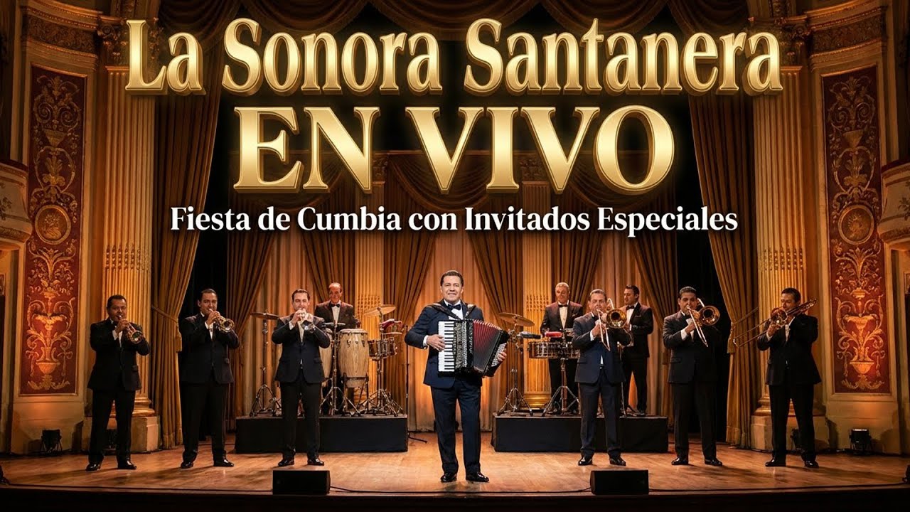 🔥 La Sonora Santanera EN VIVO | Fiesta de Cumbia con Invitados Especiales 🎶💥