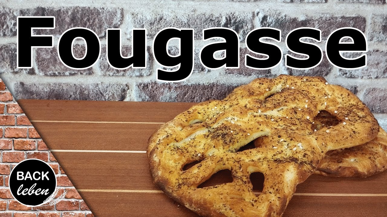 Fougasse / Focaccia // 6 Minuten Arbeitszeit // ohne kneten