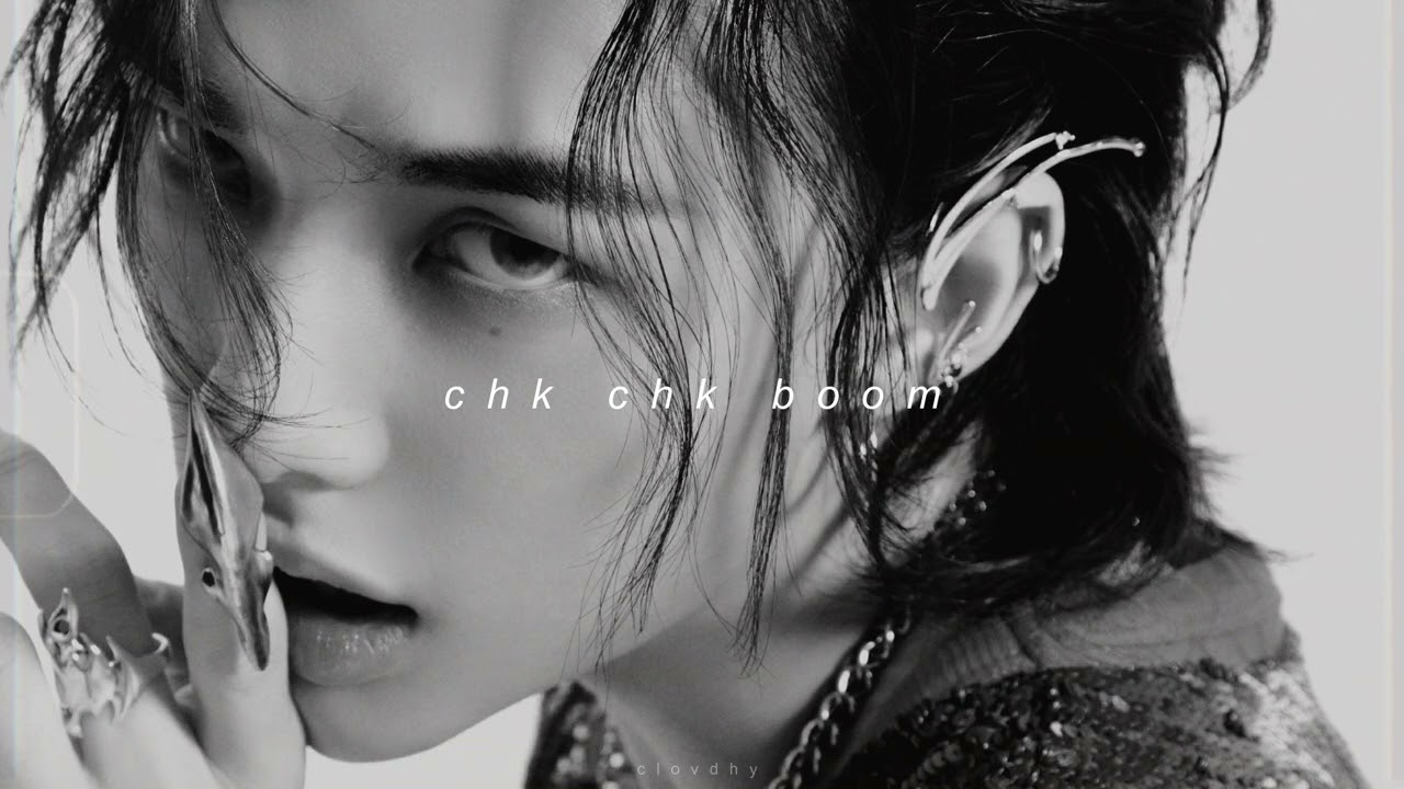 stray kids - chk chk boom (sped up + reverb)