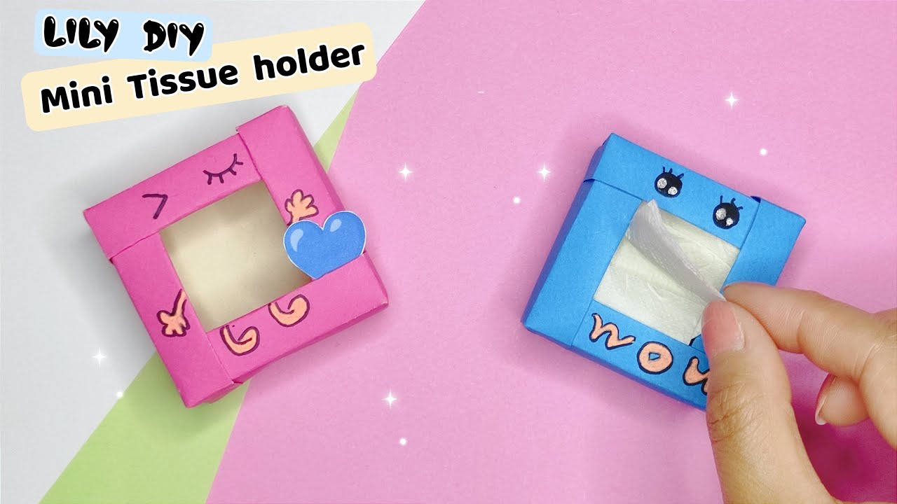 Origami Tissue Holder | So Easy Cute DIY