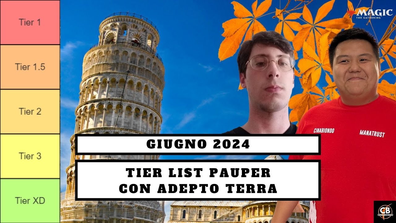 PAUPERGEDDON PISA VICINO | TIER LIST PAUPER ft @alessandromoretti1177 | GIUGNO 2024 METAGAME MTG ITA