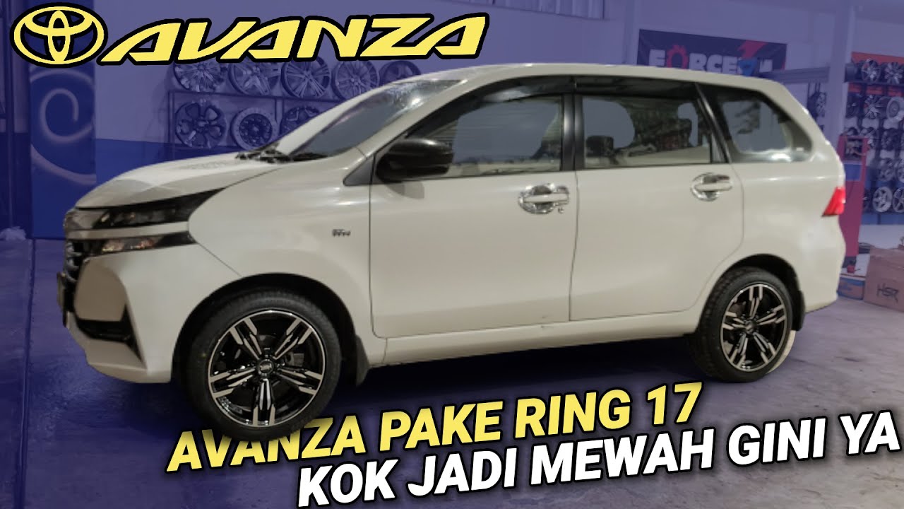 Modifikasi Toyota Avanza G Pakai Velg Ring 17 HSR Wheel | Siap Gass Jauh | Kick Off Ciputat
