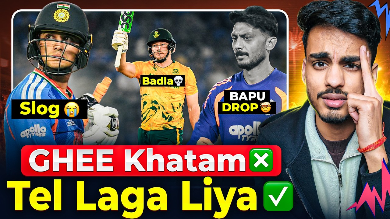 Super 8 EXIT Loading...😭 | No Axar 😳 Abhishek, Tilak FLOP 🤡 | IND vs SA T20WC Super 8 Highlights