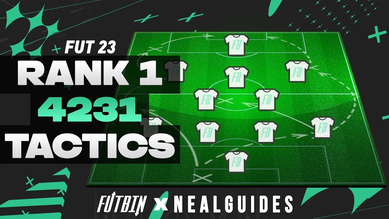 FIFA 23 BEST 4231 RANK 1 META TACTICS & INSTRUCTIONS