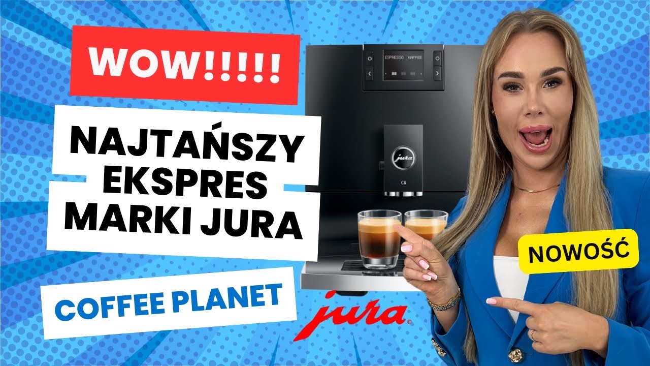 NOWOŚĆ od marki JURA, najtańszy ekspres dostępny na rynku 👌 Uruchomiamy go w COFFEE PLANET 💥🙌