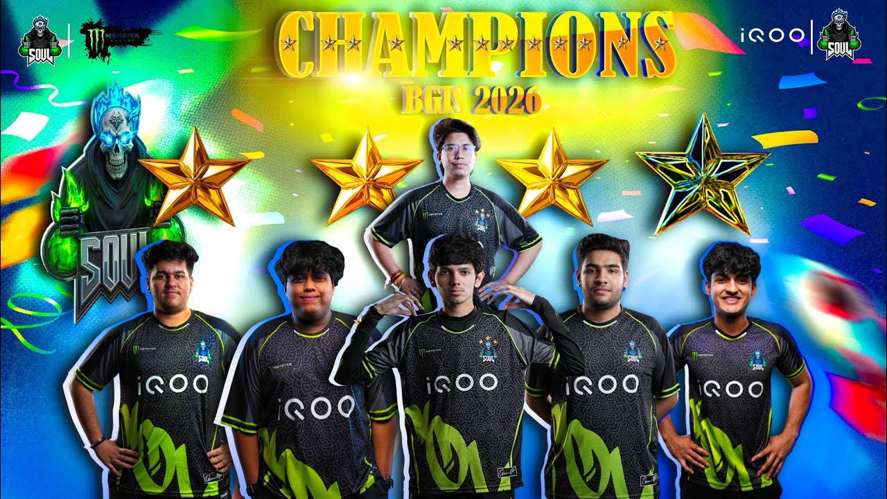 BGIS CHAMPIONS | EDIT FT: IQOOSOUL 🚀 |S8ul insider|
