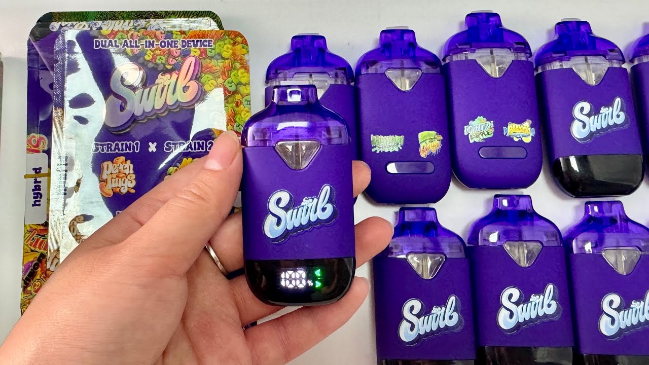 SWIRL dual chamber disposable--3 Flavors, 1 Device? Do you know how to use it?