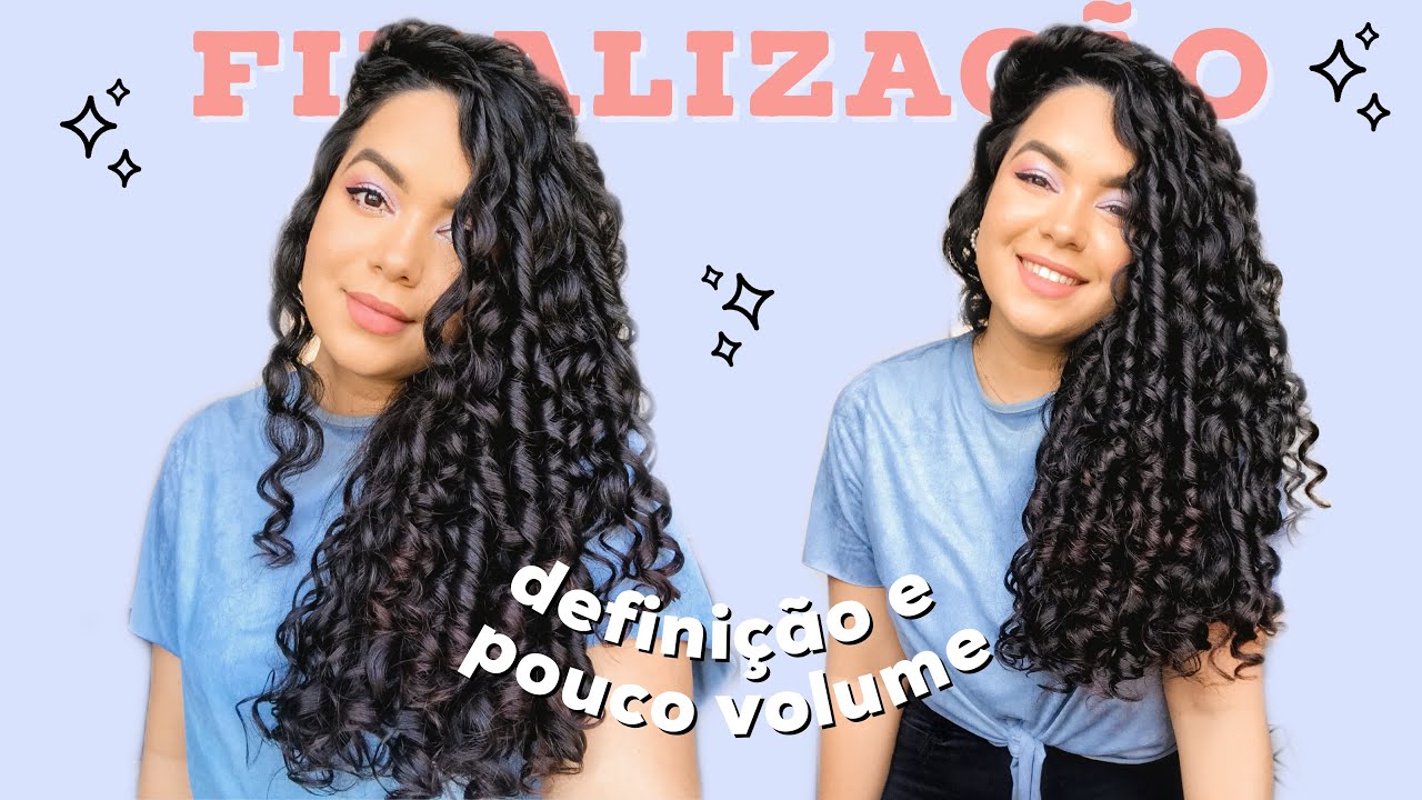 FINALIZAÇÃO COM DEFINIÇÃO E POUCO VOLUME  | Cabelo Cacheado e ondulado